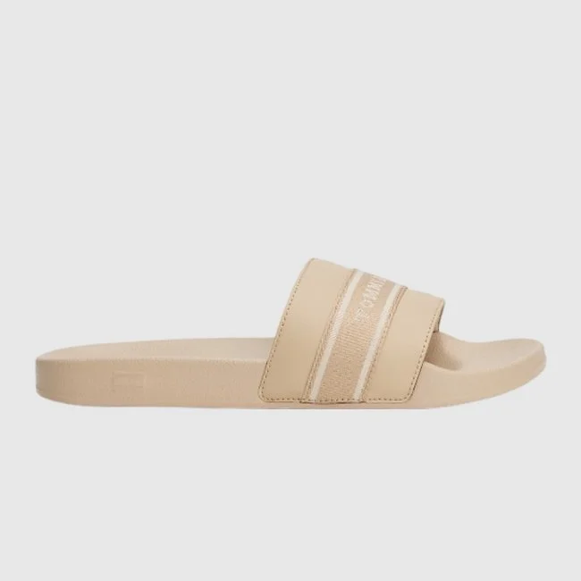 Chanclas Tommy Hilfiger Beige Mujer