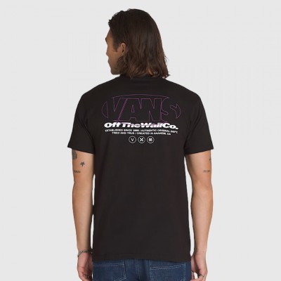 Camiseta Vans Negra Hombre... 2