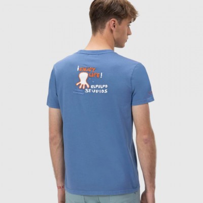 Camiseta El Pulpo Azul... 2