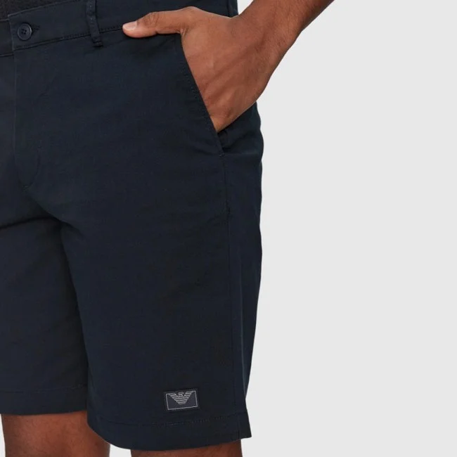 Pantalón Corto Armani Azul Marino Hombre