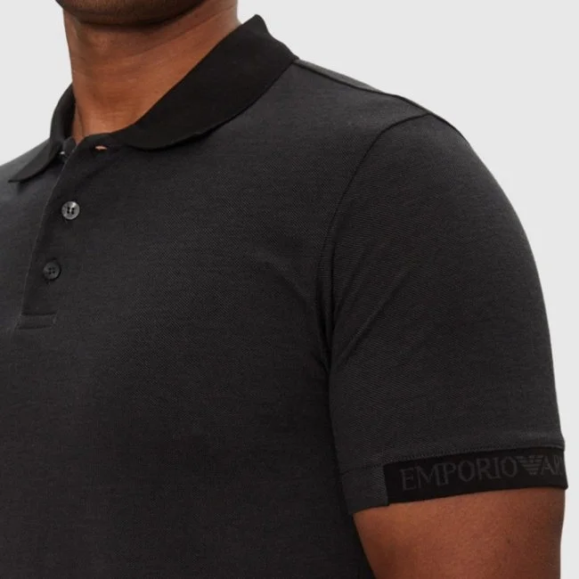 Polo Armani Negro Hombre