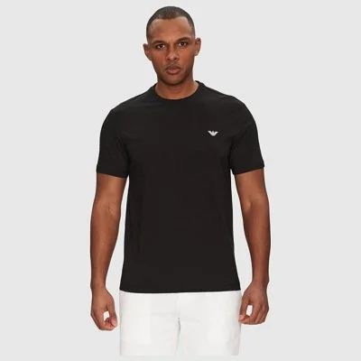 Camiseta Armani Negra Hombre