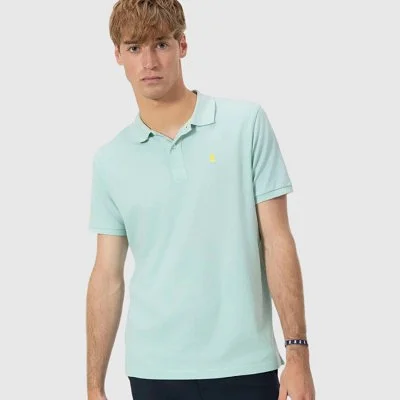 Polo El Pulpo Turquesa Hombre