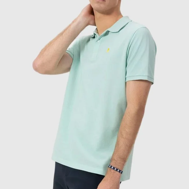 Polo El Pulpo Turquesa Hombre
