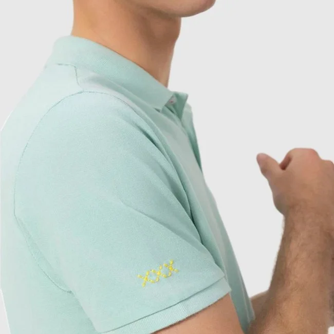 Polo El Pulpo Turquesa Hombre