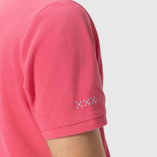 Polo El Pulpo Rosa Hombre