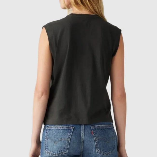 Camiseta Levi's Negra Mujer