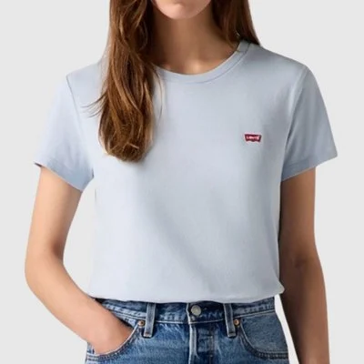 Camiseta Levi's Azul Mujer
