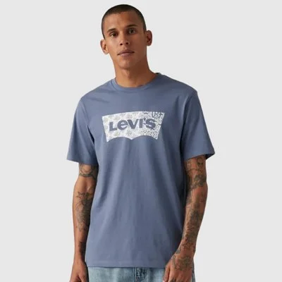 Camiseta Levi's Azul Hombre