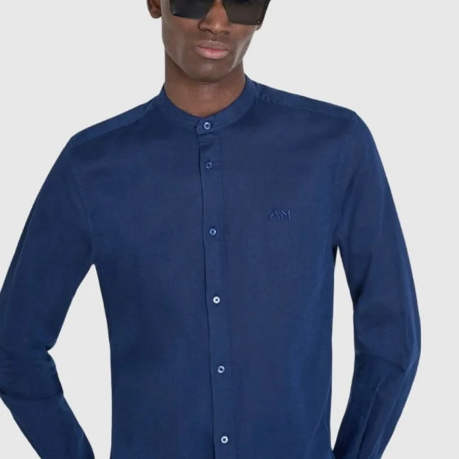 Camisa Antony Morato Azul Marino Hombre