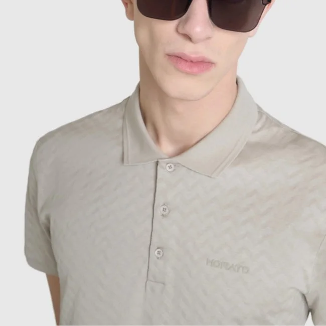 Polo Antony Morato Beige Hombre