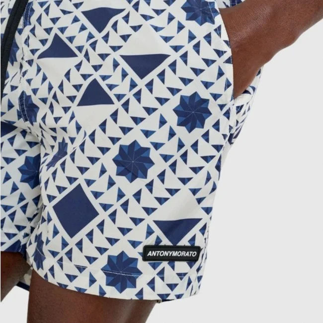 Bañador Antony Morato Azul y Blanco...