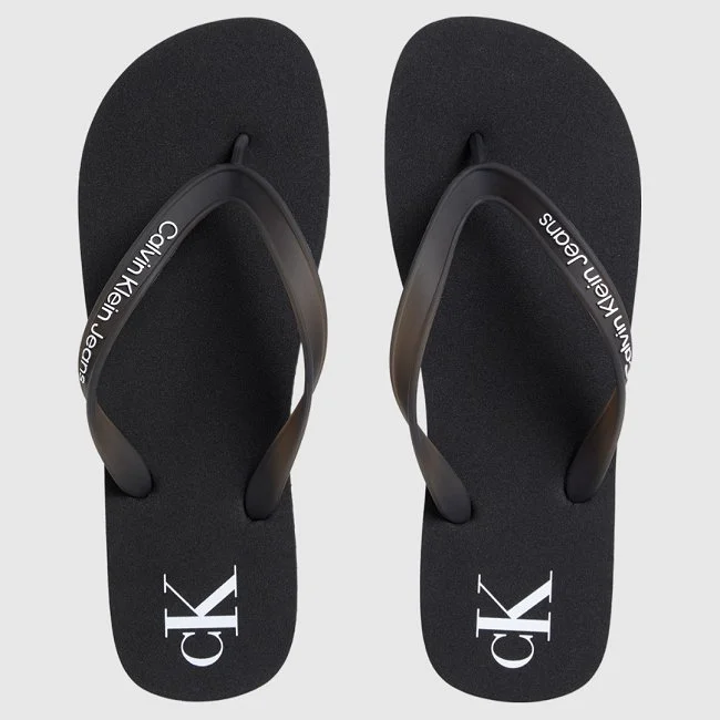 Chanclas Calvin Klein Negras Hombre