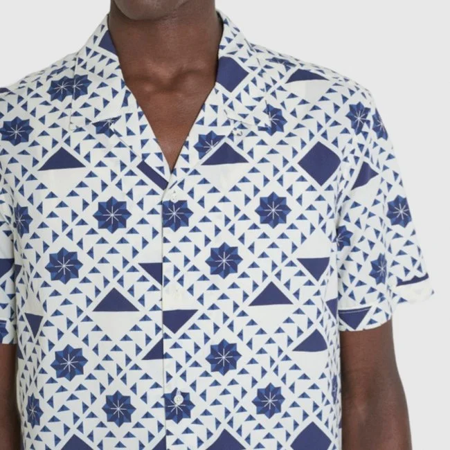 Camisa Antony Morato Azul y Blanca...