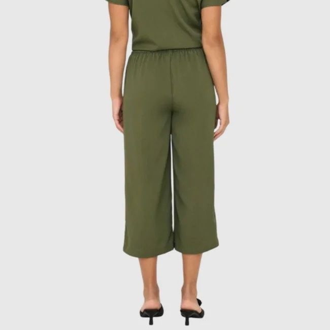 Pantalón ONLY Kaki Mujer