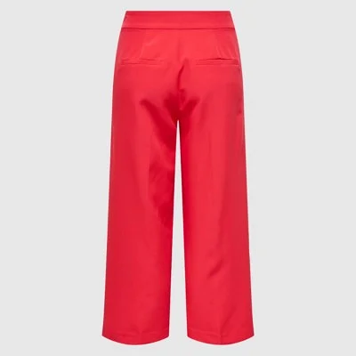 Pantalón ONLY Rojo Mujer 2