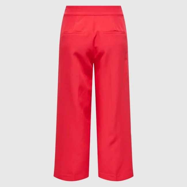 Pantalón ONLY Rojo Mujer