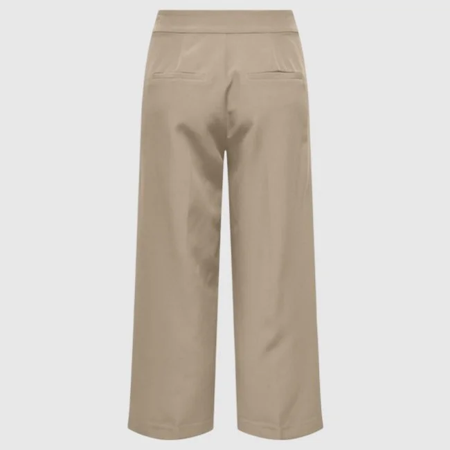 Pantalón ONLY Beige Mujer