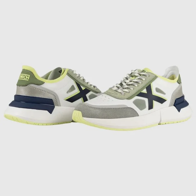 Zapatillas Munich VERSUS 104 Grises y...