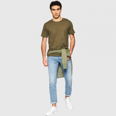 Camiseta Levi's Kaki Hombre 2