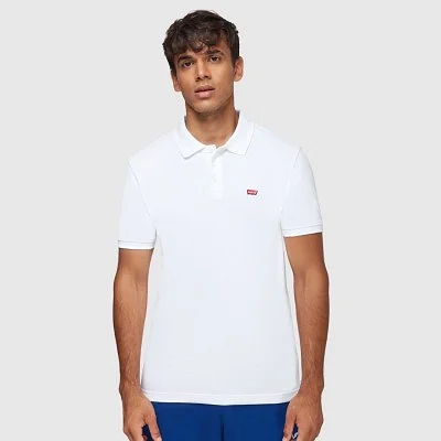 Polo Levi's Blanco Hombre