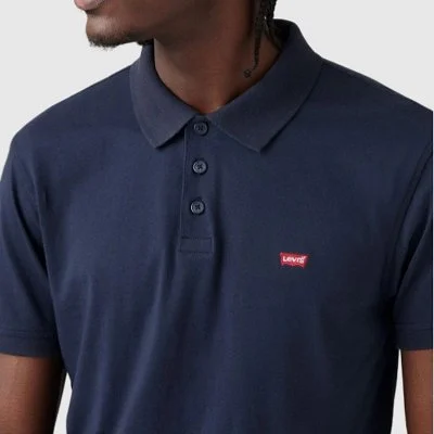 Polo Levi's Azul Marino Hombre 2