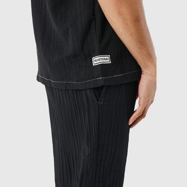 Camisa Project X Paris Negra Hombre