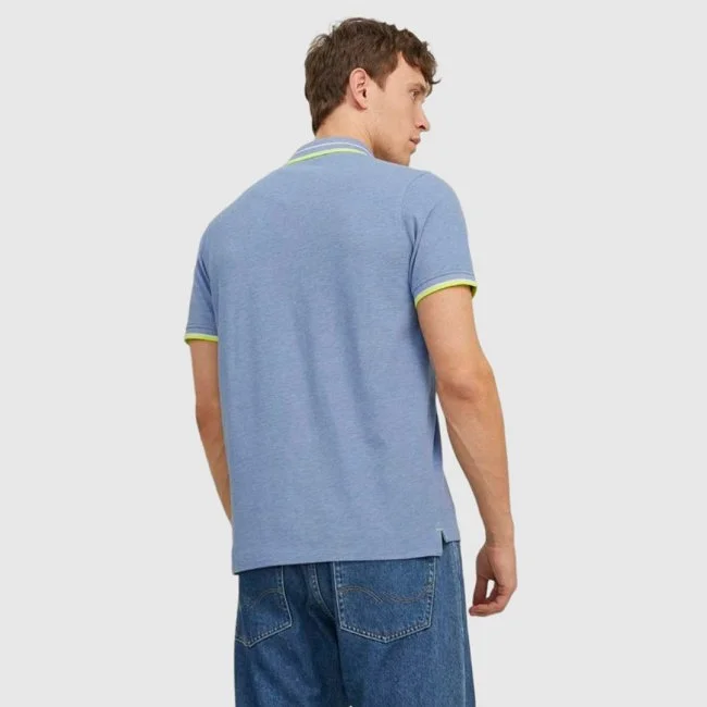 Polo Jack & Jones Lila y Verde Hombre