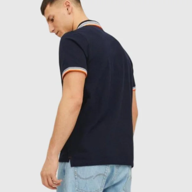 Polo Jack & Jones Azul Marino y...