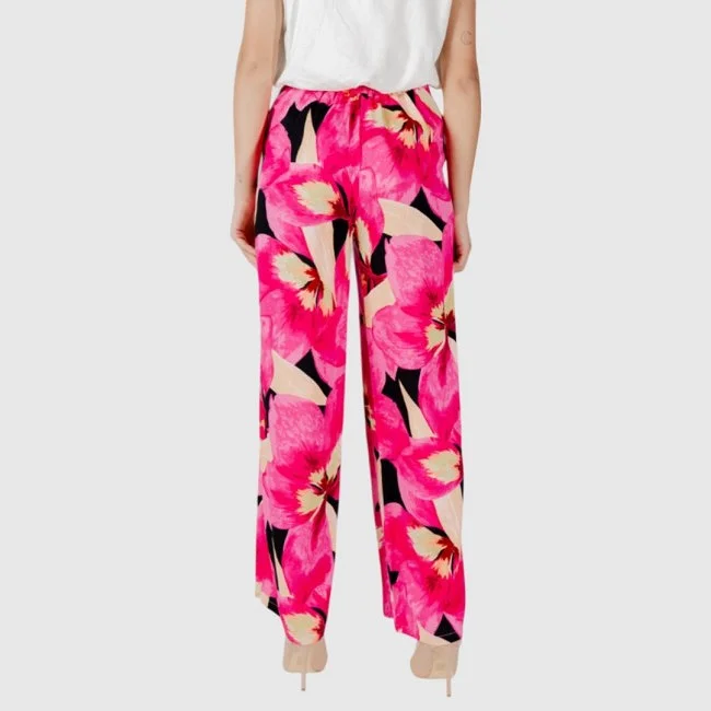 Pantalón ONLY Rosa Estampado Mujer