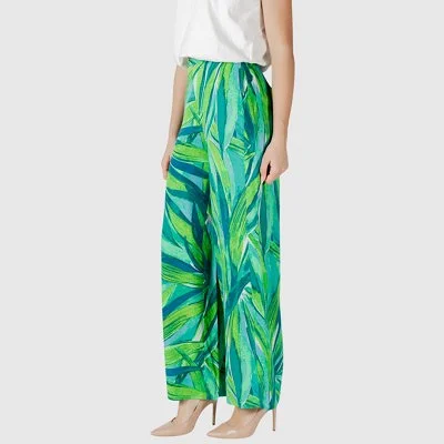 Pantalón ONLY Verde Mujer... 2