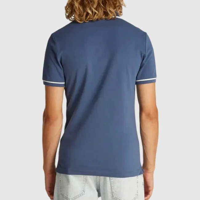Polo Calvin Klein Azul Hombre