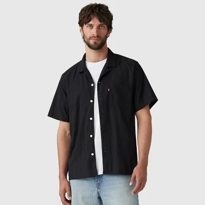 Camisa Levi's Negra Hombre