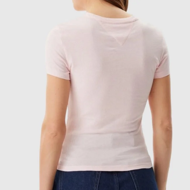 Camiseta Tommy Hilfiger Rosa Mujer Camiseta Tommy Hilfiger Rosa Mujer