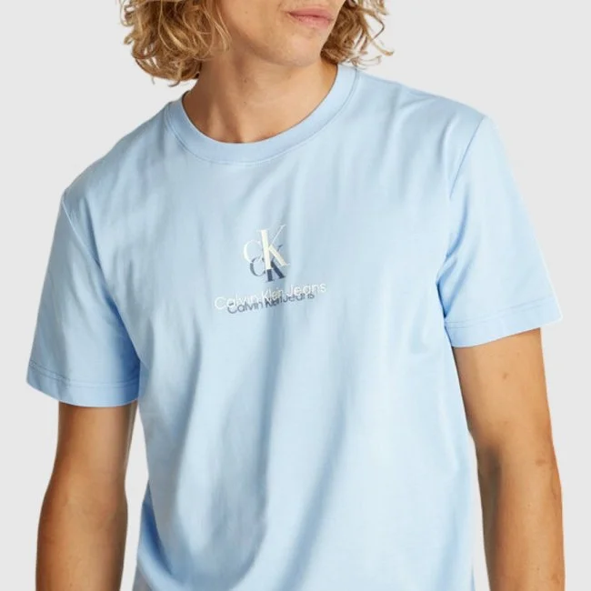 Camiseta Calvin Klein Azul Hombre