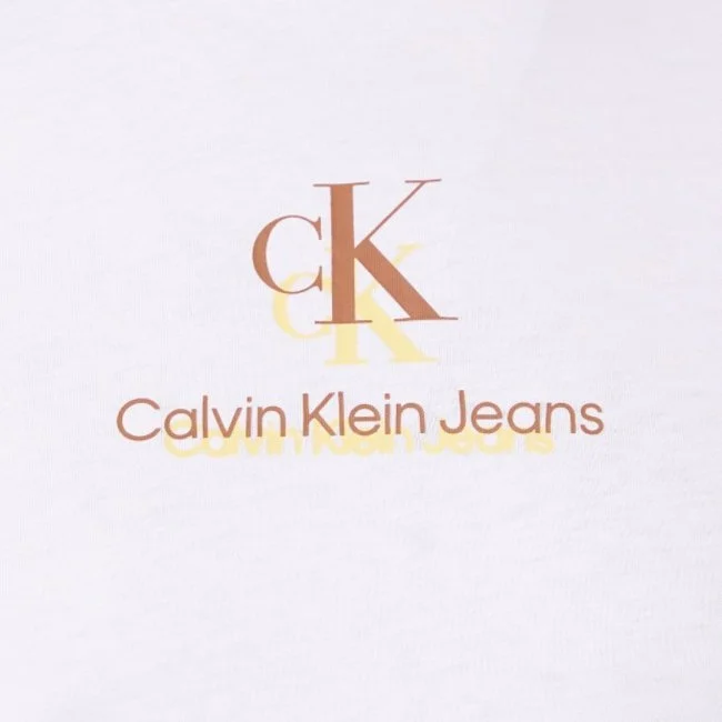 Camiseta Calvin Klein Blanca Hombre
