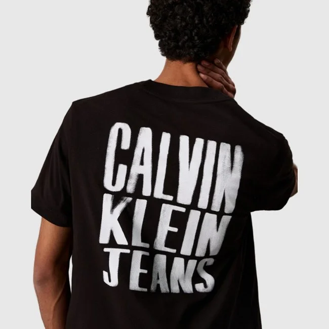 Camiseta Calvin Klein Negra Hombre