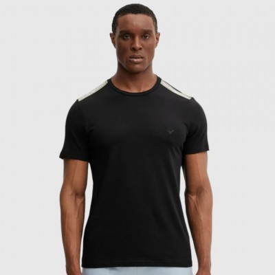Camiseta Armani Negra Hombre