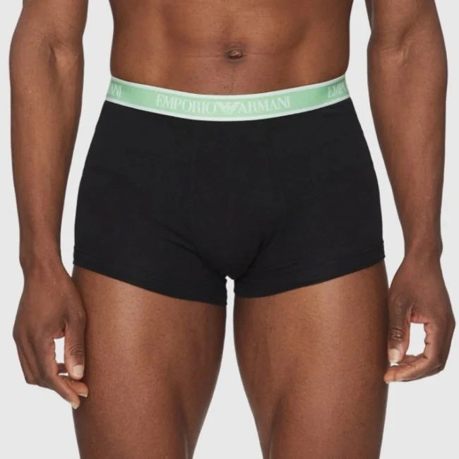 Pack de 3 Calzoncillos Armani Negros...