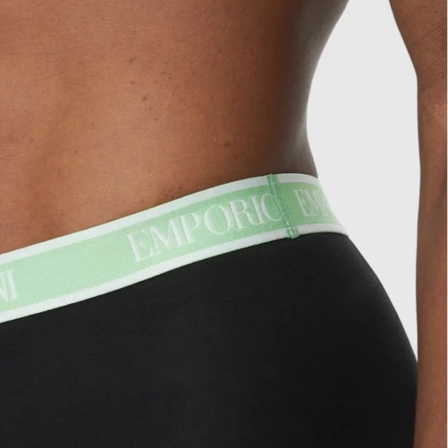 Pack de 3 Calzoncillos Armani Negros...