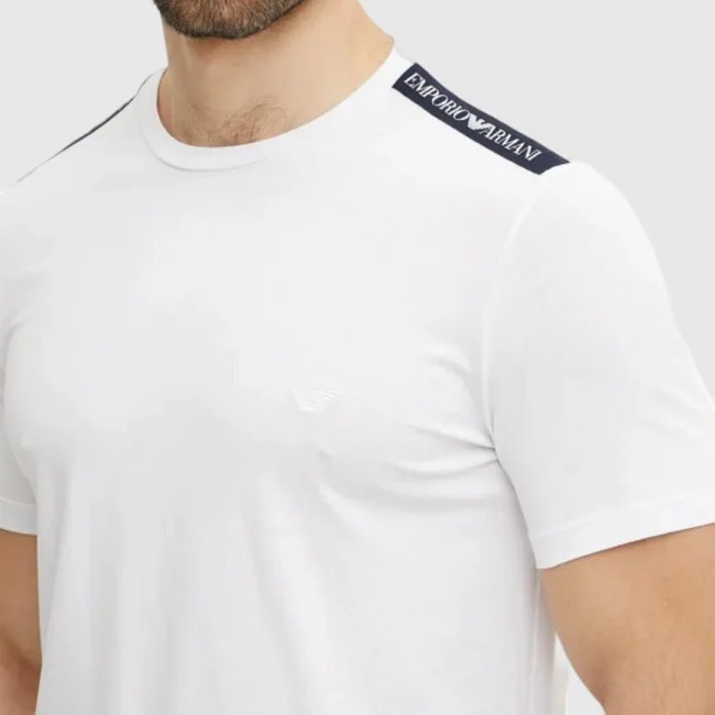 Camiseta Armani Blanca Hombre