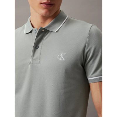 Polo Calvin Klein Gris Hombre 2