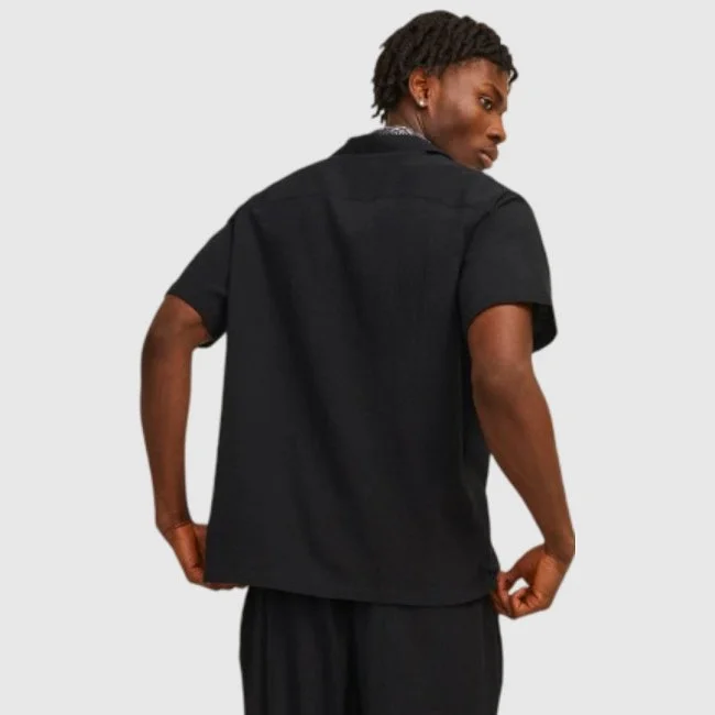 Camisa Jack & Jones Negra Hombre