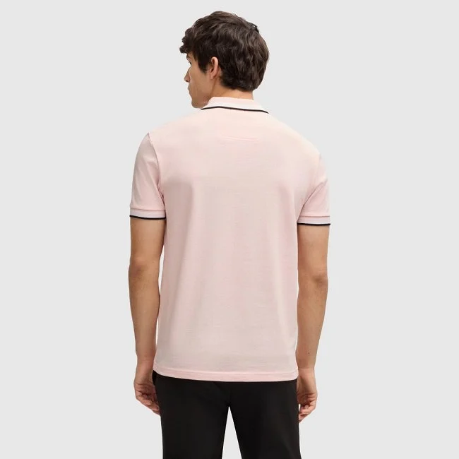 Polo Boss Rosa Hombre