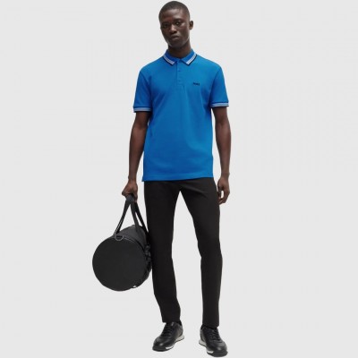 Polo Boss Azul Marino Hombre 2