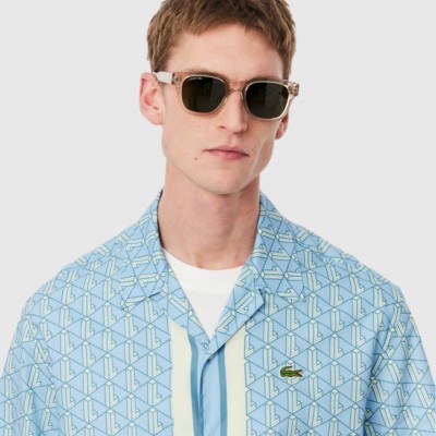 Camisa Lacoste Azul Hombre... 2