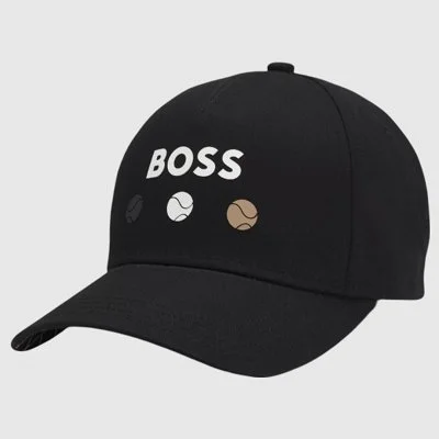 Gorra Boss Negra Hombre...
