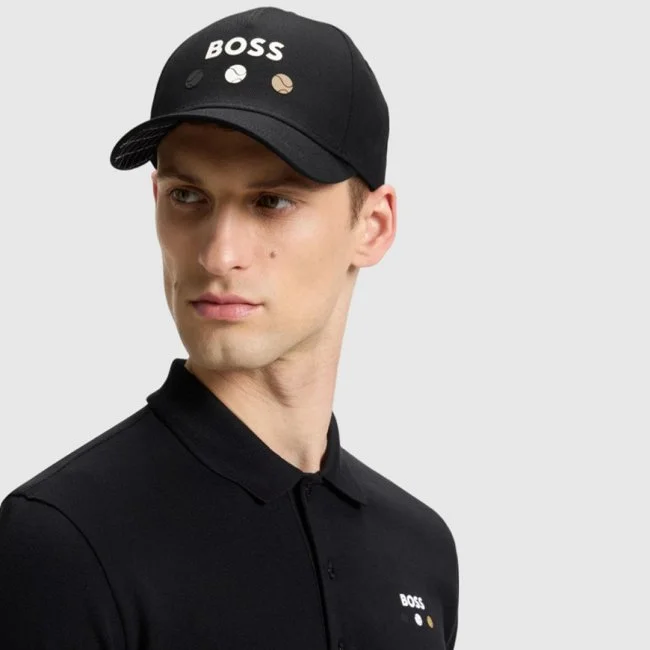 Gorra Boss Negra Hombre