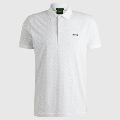Polo Boss Blanco Hombre