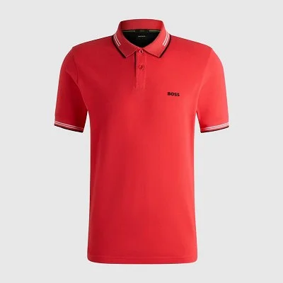 Polo Boss Rojo Hombre